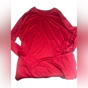Elegant Red Women's Top
